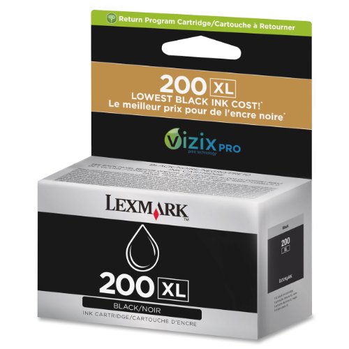 Cartucho de Tinta Lexmark 200XL 14L0174 Preto