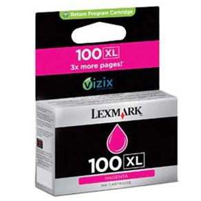 Cartucho de Tinta Lexmark 100XL Magenta 14N1070