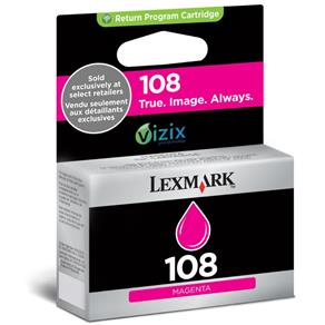 Cartucho de Tinta Lexmark 108 Magenta 14N0340