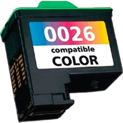 Cartucho de Tinta para de Tinta para Lexmark 26 | 10N0026 Colorido Compatível 11ml