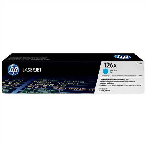 Cartucho de Toner 126a Ciano Ce311ab para Hp Laserjet Pro Cp1025 Hp