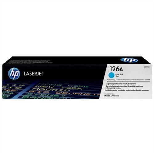 Cartucho de Toner 126a Ciano Ce311ab para Hp Laserjet Pro Cp1025 Hp