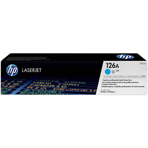 Cartucho de Toner HP 126a Ciano - CE311AB