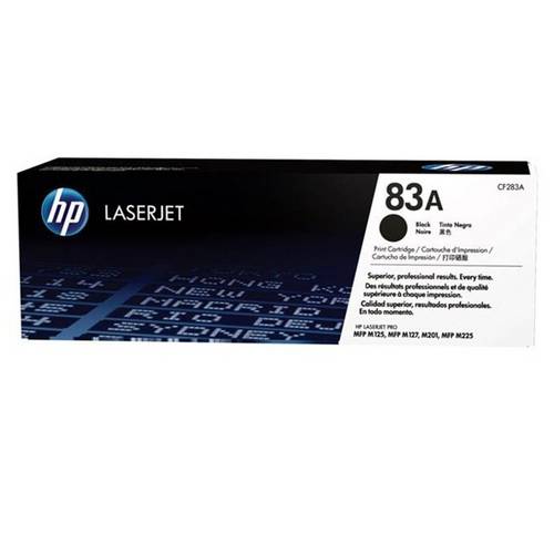 Cartucho de Toner Hp Laserjet 83A Preto - CF283AB