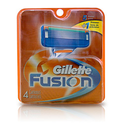 Cartucho Gillete Fusion Regular 4 Unidades