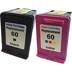 Cartucho HP Compatível - 60xl Preto e 60xl Color F4280 F4480 C4680 D1660 D2660