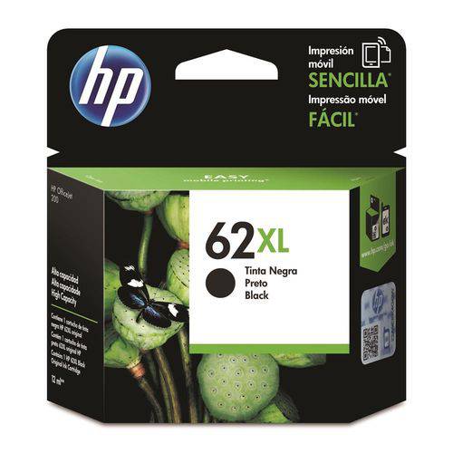 Cartucho HP OfficeJet 200 62XL Preto