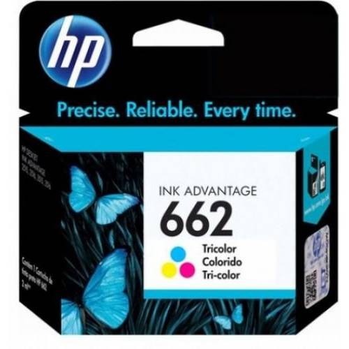 Tudo sobre 'Cartucho Impressora Hp Deskjet Ink Advantage 662 Cz104ab Colorido 2ml'
