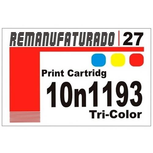 Cartucho Lexmark 27 10N1193 Colorido