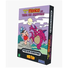 Cartucho Turma da Mônica na Terra dos Monstros (Mega Drive)