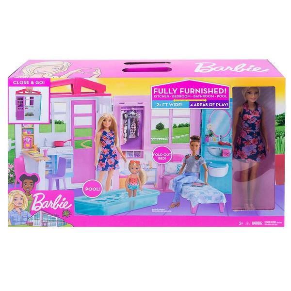 Casa da Barbie Completamente Imobiliada - Mattel