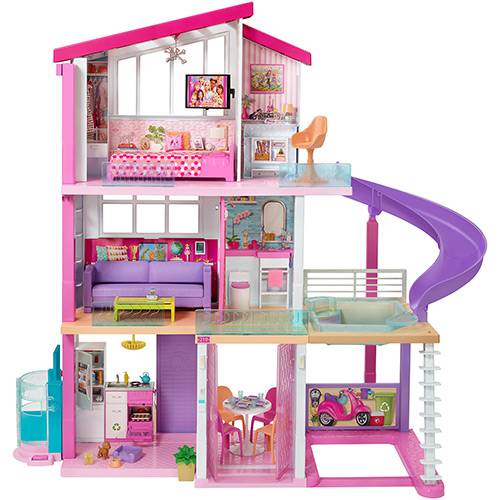 Tudo sobre 'Casa dos Sonhos Barbie FHY73 - Mattel'