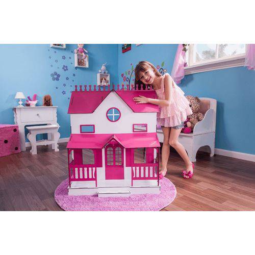 Casa para Bonecas Escala Barbie Modelo Lian Sonhos - Darama