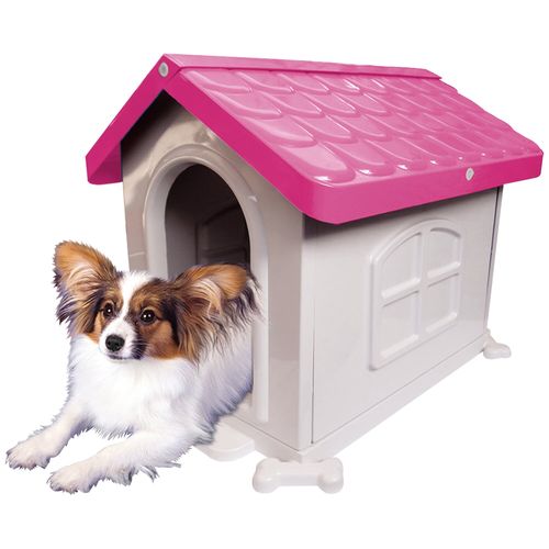 Casa para Cães Cachorro Plástica Desmontável Nº 2 Pet Injet