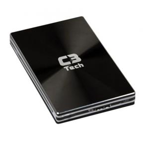 Case C3tech para HD de 2,5 Polegadas USB 3.0 CH-4250 Preta