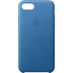 Case IPhone 7 Leather Sea Blue - Apple