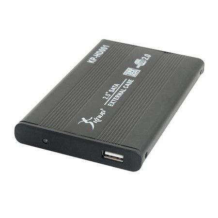 Case P/ HD Knup Sata 2.5 USB 2.0 KP-HD003 Preto