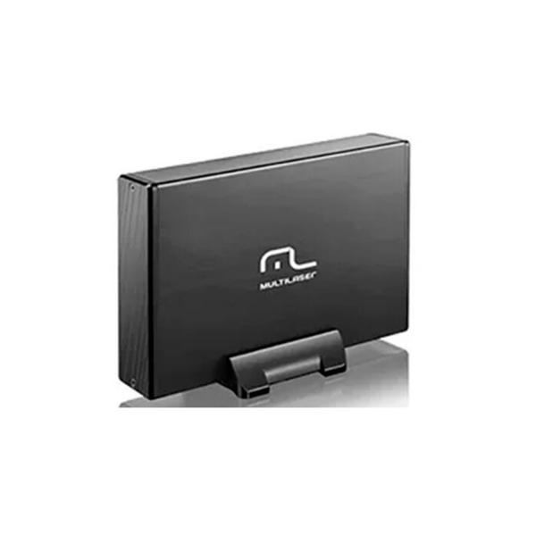 Case para HD Externo 3.5" Sem Ventilador USB 2.0 - Multilaser GA118