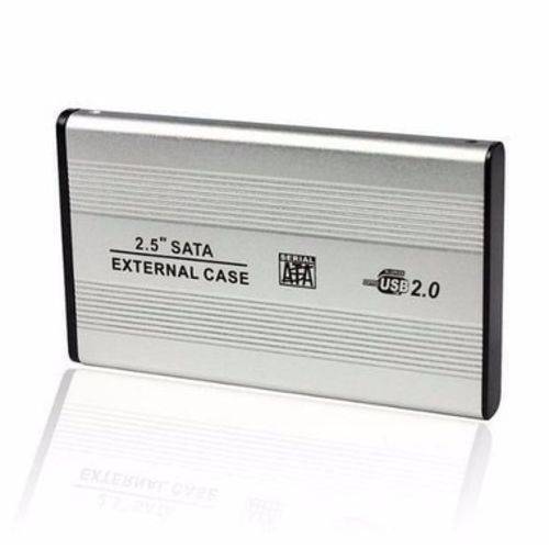 Tudo sobre 'Case para HD Notebook Sata 2,5 Exbom USB 2.0'