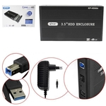 Case Para HD Sata 3.5 USB 3.0 Externo Preto Kp-Hd004