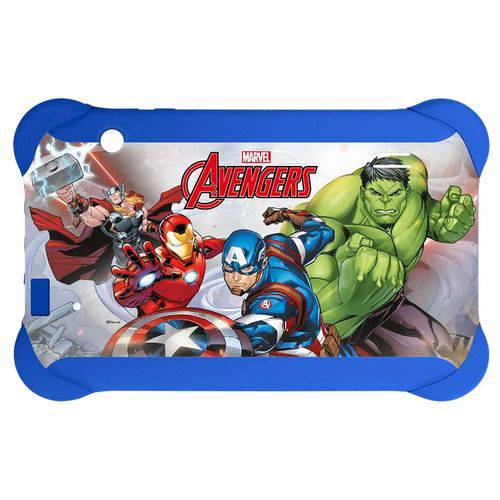 Tudo sobre 'Case para Tablet 7 Pol. Disney Avengers Azul PR938 Multilaser'