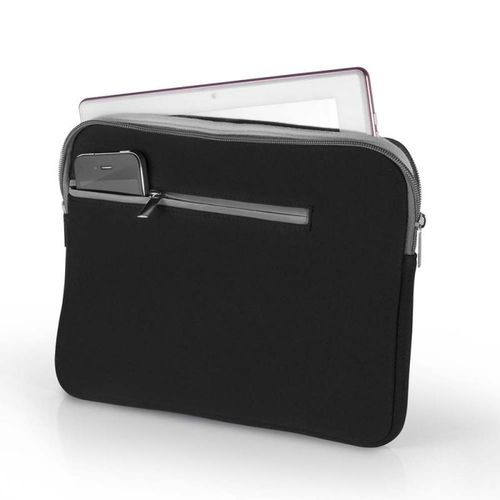 Case Pocket Preto e Cinza para Notebook Até 14" Bo207