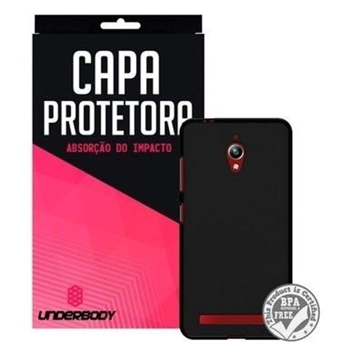 Tudo sobre 'Case Protetora Preta Para Asus Zenfone 2 Laser 5.5 - Underbody'