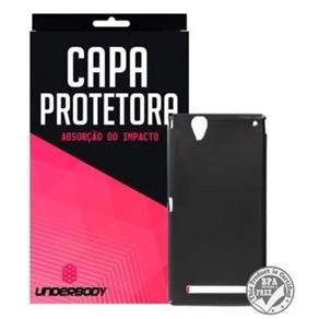 Case Protetora Preta para Sony Xperia T2 Ultra - Underbody