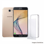 Case Transparente + Película de vidro para Samsung Galaxy J7 Prime