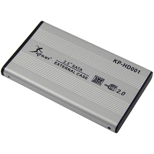 Case USB 2.0 para HD Sata 2,5" (HD de Notebook) Knup Kp-hd001