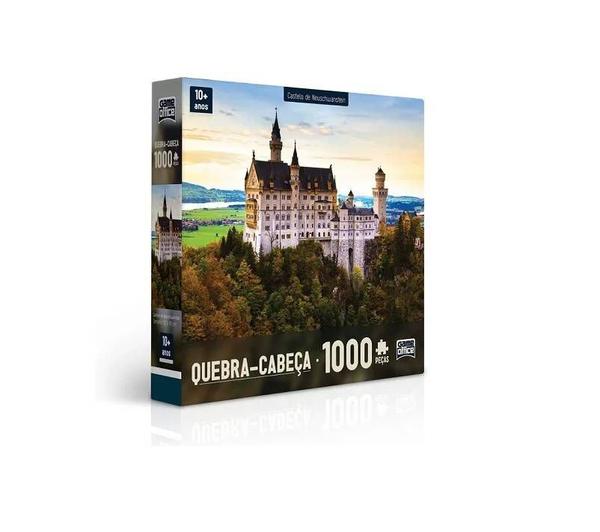 Castelo de Neuschwanstein Quebra Cabeça 1000 Peças - Toyster 2309