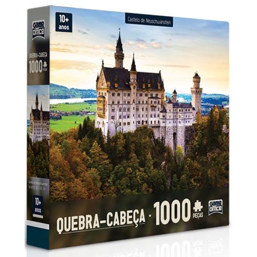 Castelo de Neuschwanstein Quebra Cabeça 1000 Peças