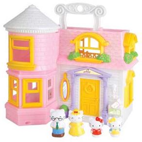 Castelo dos Sonhos Braskit Hello Kitty - Rosa