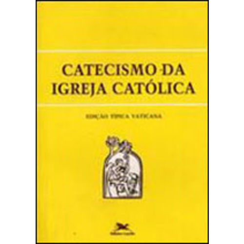 Catecismo da Igreja Catolica - Livro de Bolso - Capa Cristal
