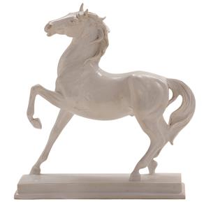 Cavalo Decorativo BTC Resina - Branco
