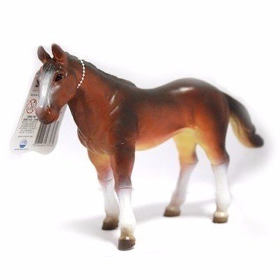 Cavalo Divertido e Realístico Bicho Mundi - Figura em PVC 15 - Dtc