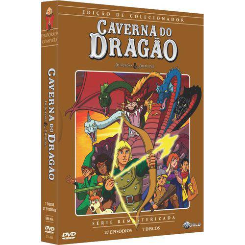 Tudo sobre 'Caverna do Dragão Temporada Completa 27 Episódios 7 Discos Serie Remasterizada Edição de Colecionador'