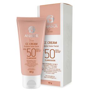 CC Cream Facial FPS50 Anasol - Viso 60g