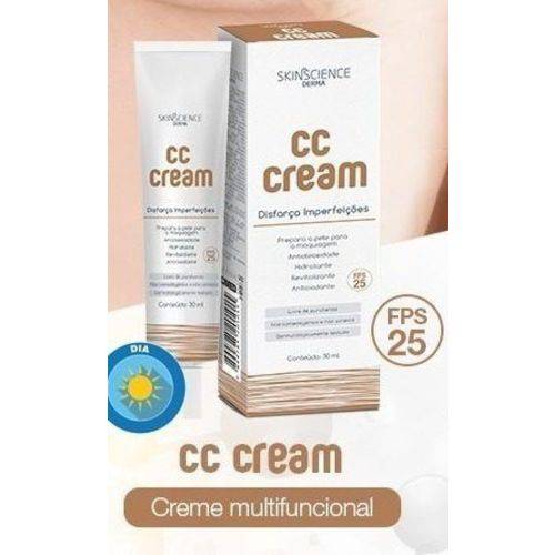 Tudo sobre 'Cc Cream Skinscience Fps 25 Disfarça Imperfeições 30ml - Skinscience'