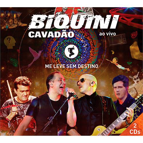 Tudo sobre 'CD - Biquini Cavadão ao Vivo - me Leve Sem Destino (2 Discos)'