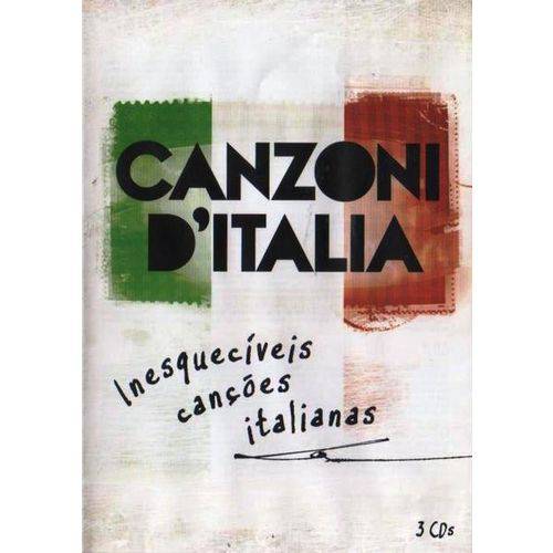 Tudo sobre 'Cd Canzoni D´italia - 3 Cds _ Inesquecíveis Canções Italianas'