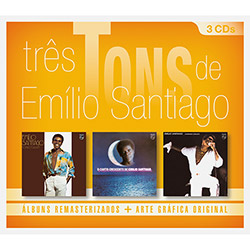 CD - Coleção Emílio Santiago: "Tons" para Amantes da Música e Colecionadores (3 Discos)