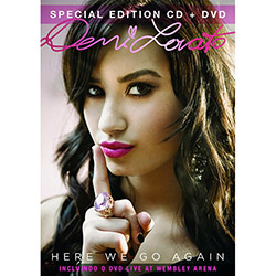 Tudo sobre 'CD Demi Lovato - Special Edition: Here We Go Again (CD+DVD)'