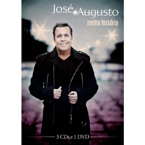 CD + DVD José Augusto - Minha História (3 CD's + 1 DVD)