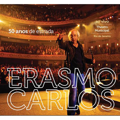 CD Erasmo Carlos: 50 Anos de Estrada - ao Vivo (Duplo)