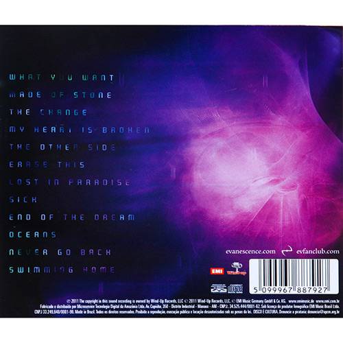 CD Evanescence - Evanescence