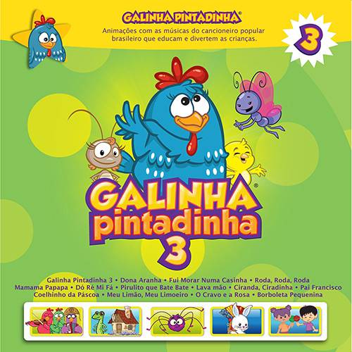 CD Galinha Pintadinha 3