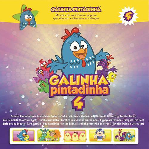 Cd Galinha Pintadinha - Vol 4