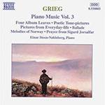 CD - GRIEG: Piano Music Vol 3