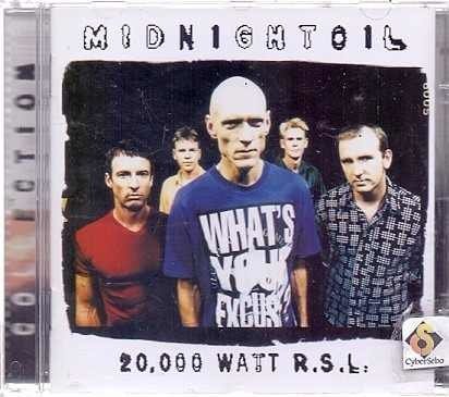 Cd Midnight Oil - 20.000 Watt R.s.l.